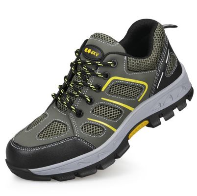 quality Men'S Insulated Work Shoes For All Seasons 6KV Electrical Insulation Anti-Smash Puncture-Proof Durable Safety Shoes With Plastic Toe Cap factory
